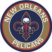 Fan Mats NBA New Orleans Pelicans Roundel Mat