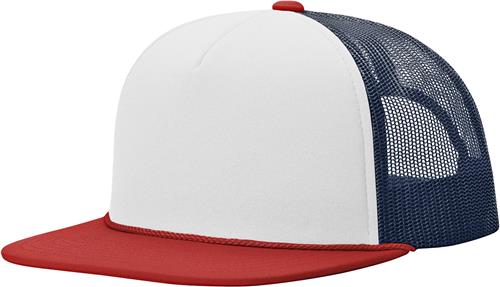 WHITE/NAVY/RED (TRI-COLOR)