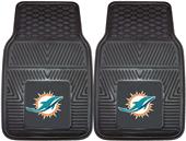 Fan Mats NFL Miami Dolphins Vinyl Car Mats (set)