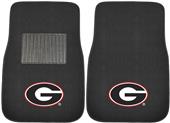 Fan Mats Univ Georgia Embroidered Car Mats (set)