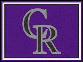 Fan Mats MLB Colorado Rockies 8x10 Rug