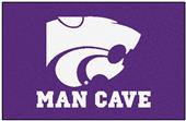 Fan Mats Kansas State Univ. Man Cave Starter Mat