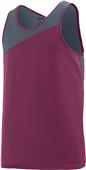 Augusta Adult/Youth Accelerate Track Jersey MAROON/GRAPHITE Primary