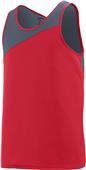 Augusta Adult/Youth Accelerate Track Jersey RED/GRAPHITE Primary