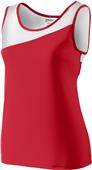 Augusta Ladies Accelerate Track Jersey RED/ WHITE Primary