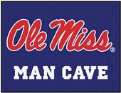 Fan Mats Univ of Mississippi Man Cave All-Star Mat