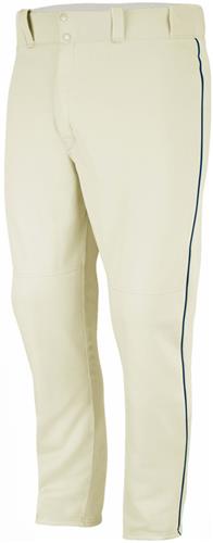 Majestic Athletic Cool Base HD Piped Youth Baseball Pant - Small White