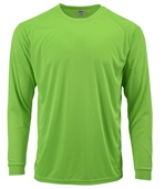 Paragon Adult Youth Long Islander UPF50+ Long Sleeve Tee 210 NEON LIME Primary