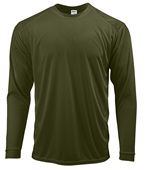 Paragon Adult Youth Long Islander UPF50+ Long Sleeve Tee 210 OLIVE Primary