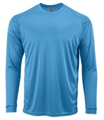 Paragon Adult Youth Long Islander UPF50+ Long Sleeve Tee 210 BIMINI BLUE Primary
