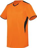 High Five Adult & Youth Globe Athletic Jersey ORANGE/BLACK Primary