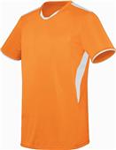 High Five Adult & Youth Globe Athletic Jersey POWER ORANGE/WHITE Primary