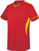 High Five Adult & Youth Globe Athletic Jersey SCARLET/ATHLETIC GOLD Primary