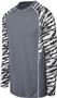 Adult Youth Fragment Print Fancy Long Sleeve Jerseys GRAPHITE/FRAGMENTPRINT/WHITE Primary