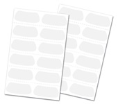 Rawlings Baseball Eye Black Stickers (12 pair)