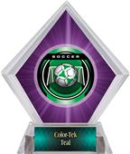 Awards Legacy Soccer Purple Diamond Ice Trophy