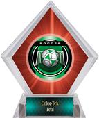 Awards Legacy Soccer Red Diamond Ice Trophy