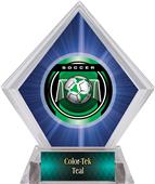 Awards Legacy Soccer Blue Diamond Ice Trophy