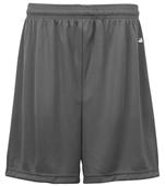 Badger Youth B-Core 6" Inseam Performance Shorts No Pockets