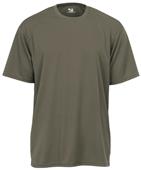 Badger Mens B-Core Short Sleeve Performance Tees OD GREEN Primary