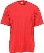 Badger Mens B-Core Short Sleeve Performance Tees HOT CORAL Primary