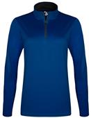 Badger Women/Girls B-Core 1/4 Zip Shirt