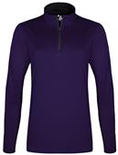 Badger Women/Girls B-Core 1/4 Zip Shirt