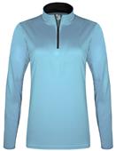 Badger Women/Girls B-Core 1/4 Zip Shirt