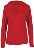 Badger Ladies' B-Core Long Sleeve Hood Tee