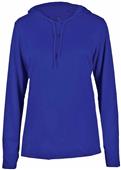 Badger Ladies' B-Core Long Sleeve Hood Tee