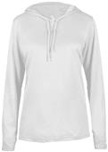 Badger Ladies' B-Core Long Sleeve Hood Tee