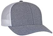 Pacific Headwear Heather Trucker Mesh Cap