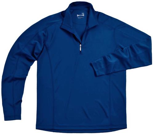 Zorrel Mens Boston Interlock 1/4 Zip Pullover. Decorated in seven days or less.