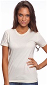 Royal Apparel Womens Short Sleeve Fine Jersey Tee WHITE Primary
