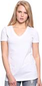 Royal Apparel Womens 50/50 Blend V-Neck