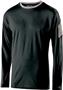 Youth Long Sleeve, 2-Color T Shirt BLACK/GRAPHITE HEATHER Primary