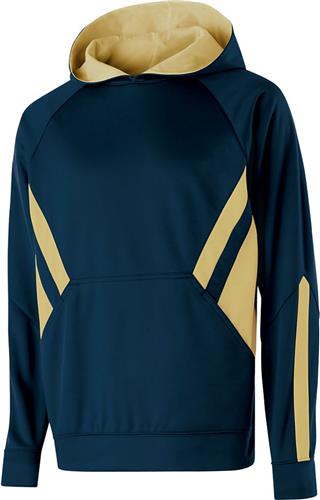 Holloway Adult/Youth Argon Hoodie NAVY/VEGAS GOLD 