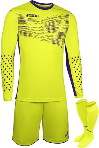 Pantaloncini Allenamento Portiere Joma Portero - Con Protezioni Laterali, Taglio Ampio - Foto 9