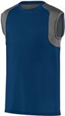 Augusta Sportswear Mens Royal/Graphite Astonish Sleeveless Jersey NAVY/GRAPHITE Primary