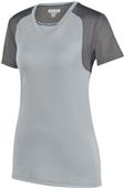 Augusta Sportswear Ladies Astonish Jersey 2517 SILVER/GRAPHITE Primary