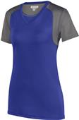 Augusta Sportswear Ladies Astonish Jersey 2517 PURPLE/GRAPHITE Primary