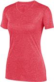 Womens Wicking, V-Neck, Heathered LookTee Shirt Womens Wicking, V-Neck, Heathered LookTee Shirt