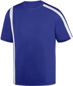 Augusta Men Youth Attacking Third Soccer Jersey PURPLE/WHITE Primary