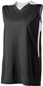 High Five Womens Half Court Basketball Jersey 332412 BLACK/WHITE Primary