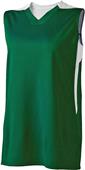 High Five Womens Half Court Basketball Jersey 332412 FOREST/WHITE Primary