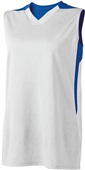 High Five Womens Half Court Basketball Jersey 332412 WHITE/ROYAL Primary