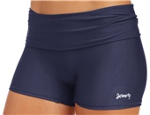 Womens Girls 2.5" Roll Shot Spandex Volleyball Shorts