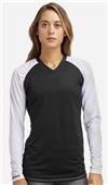 Women's Block Long Sleeve Volleyball Jersey
