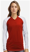 Women's Block Long Sleeve Volleyball Jersey