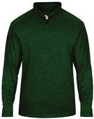 Badger Adult Youth Tonal Blend 1/4 Zip Shirt